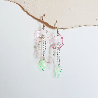 Falling Sakura Earrings