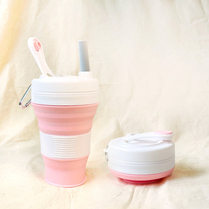 Collapsible Boba Tea Cups