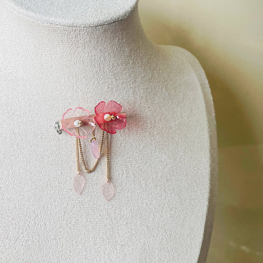 Sakura Gem Brooch