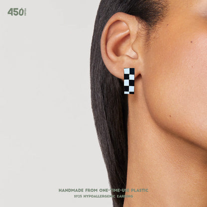 Checkered Chic Earrings
