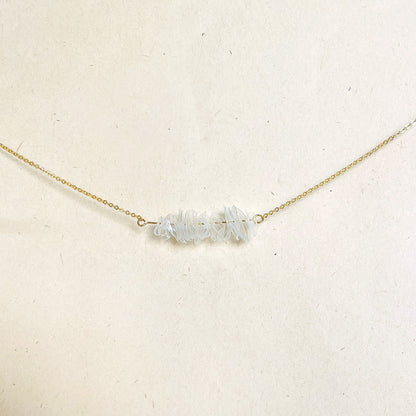 Clear Crystal Adjustable Necklace